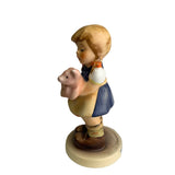 Vintage 1998 Hummel Goebel #2052 Pigtails Girl Collectible Ceramic Figurine