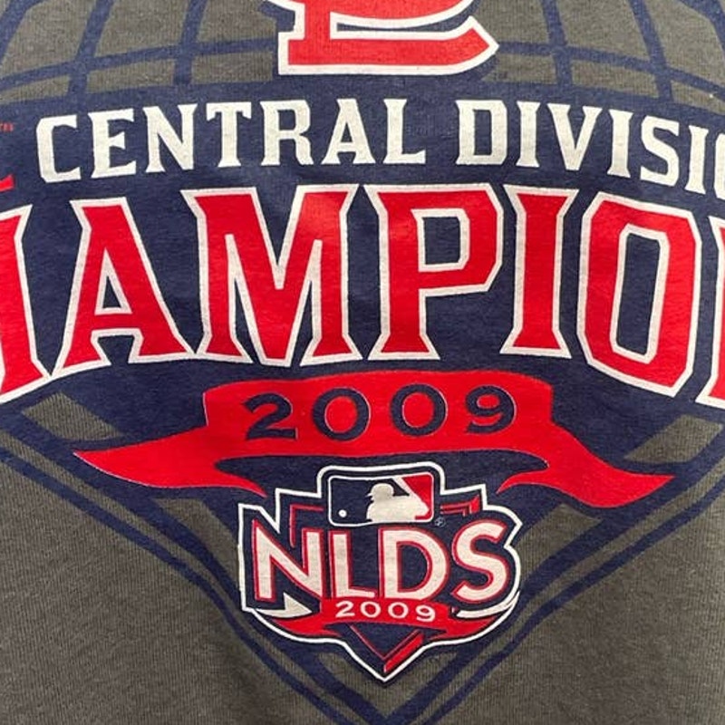 2009 St Louis Cardinals Baseball Mens XL NLDS Central Division Champs Tee Shirt