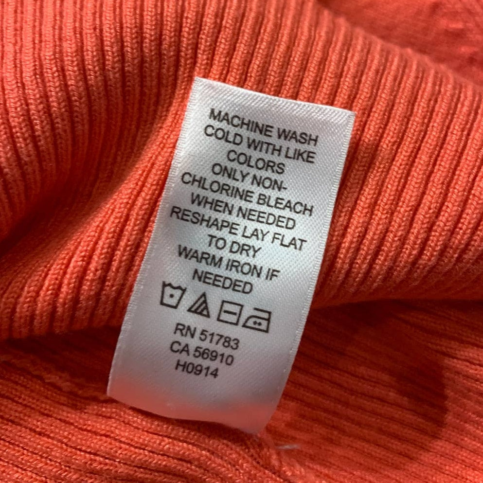 Maurices Womens Plus 1X Pink 3/4 Sleeve Button Up Rayon Blend Cardigan Sweater