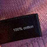 New The Limited Small 100% Cotton Long Sleeve Scoop Neck Lavender Stripe Sweater