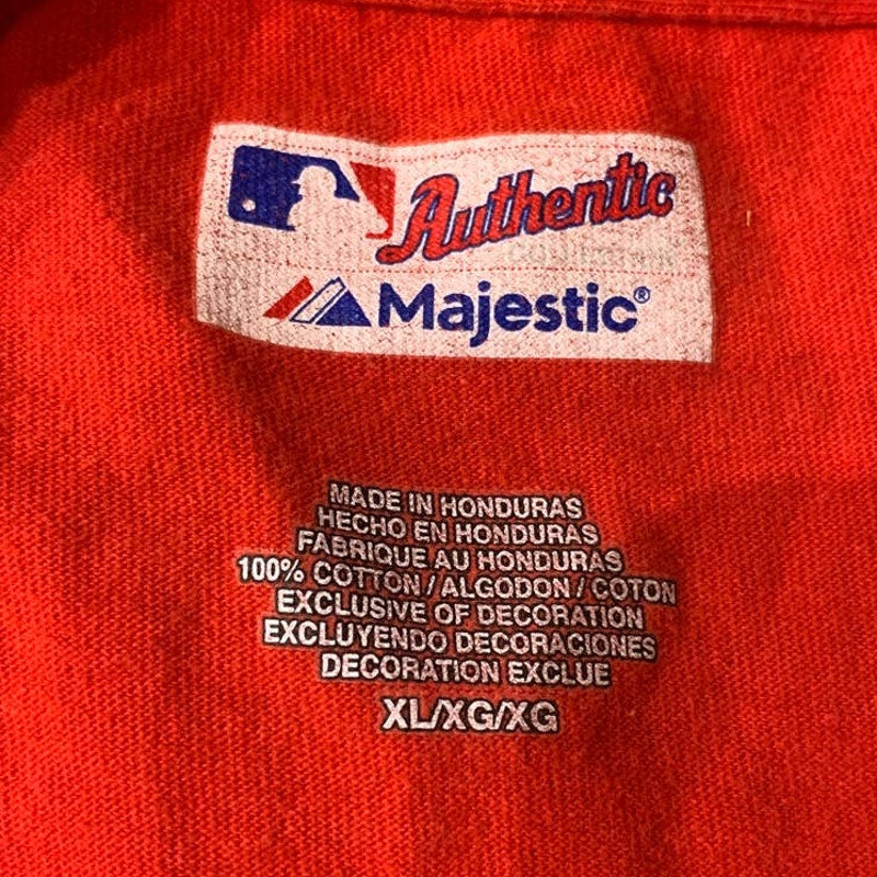 Authentic Majestic Mens XL St Louis Baseball Cardinals 2009 &amp; 2011 Playoff Tees