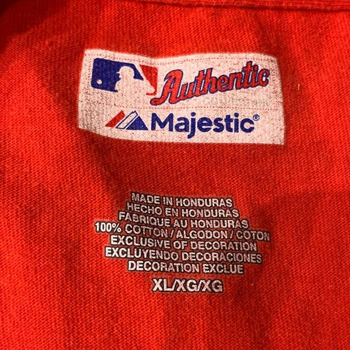Authentic Majestic Mens XL St Louis Baseball Cardinals 2009 &amp; 2011 Playoff Tees
