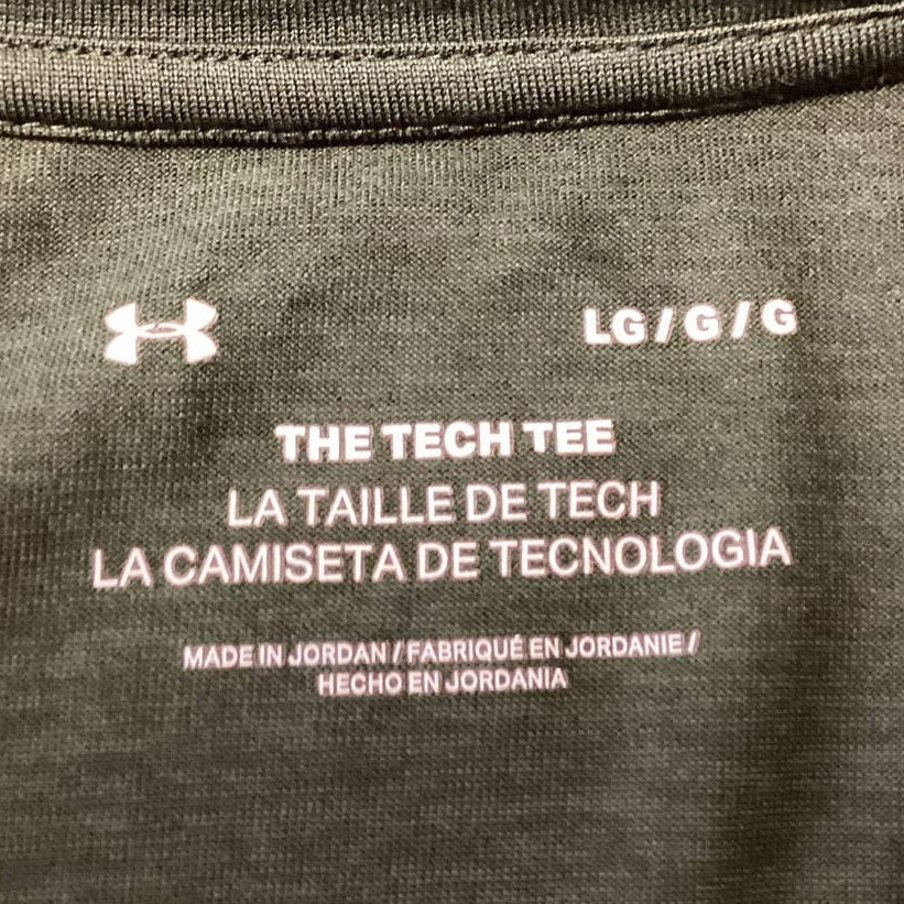 Under Armour Mens Large The Tech Tee Athletic Short Sleeve Crew Neck Shirt