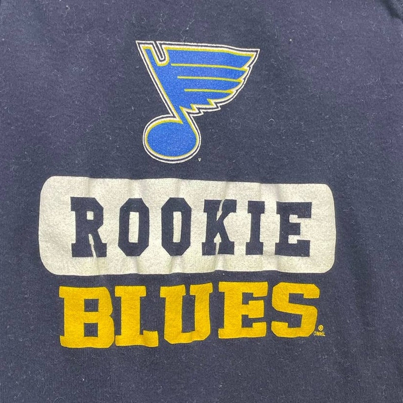 NHL St Louis Blues Hockey 6-9 Months Baby One Piece Crotch Snap Rookie Top