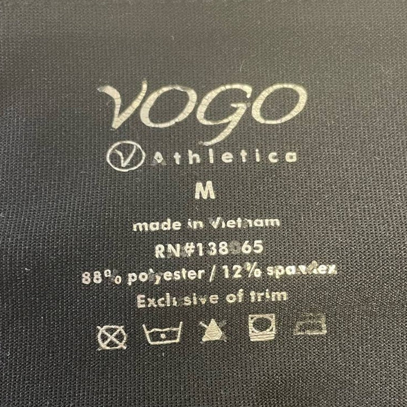 Lot of 2 Vogo Athletica &amp; Zella Medium Stretch Polyester Athletic Ankle Leggings