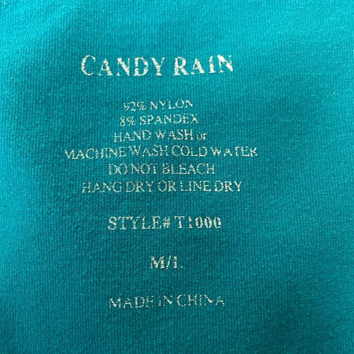 Lot of 3 Womens Medium Tek Gear Giam Candy Rain Sleeveless Cami Tank Tops Shirts
