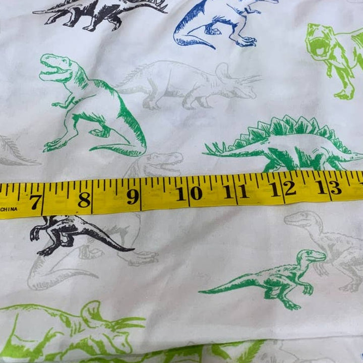 Sonoma for Life Dinosaur TRex Raptor Full Flat Bed Sheet 100% Polyester