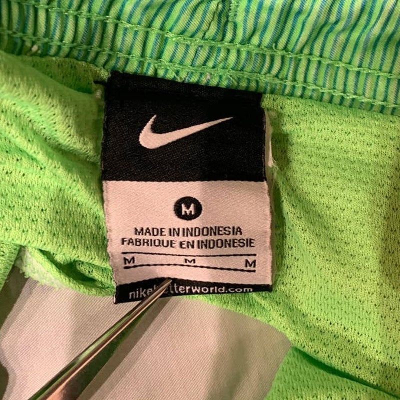 Lot of 2 Medium Nike &amp; Unbranded Mens Swimming Inner Webbing Trunks Swim Shorts