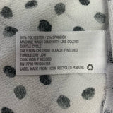 2 Merona Medium H&M Sleeveless Polyester Blend Polka Dot Button Up Tank Tops