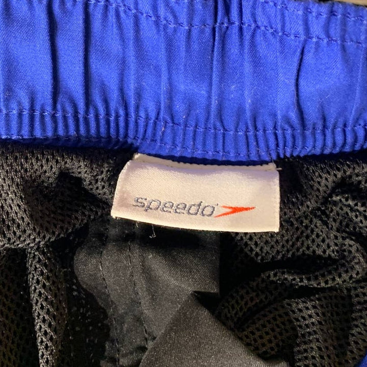 Speedo Mens Large Board Beach Surf Swimwear Drawstring Webbed Swimming Trunks