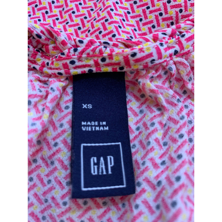 GAP Loft 2 XS Sleeveless Striped Geometric Pattern Summer Tank Tops Blouses