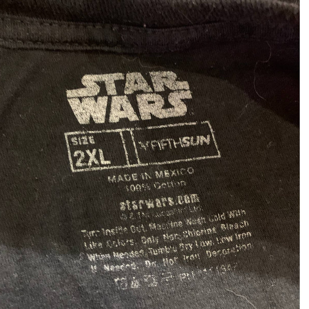 Fifth Sun 2XL Star Wars Return of the Jedi Force Be With You Short Sleeve Tee