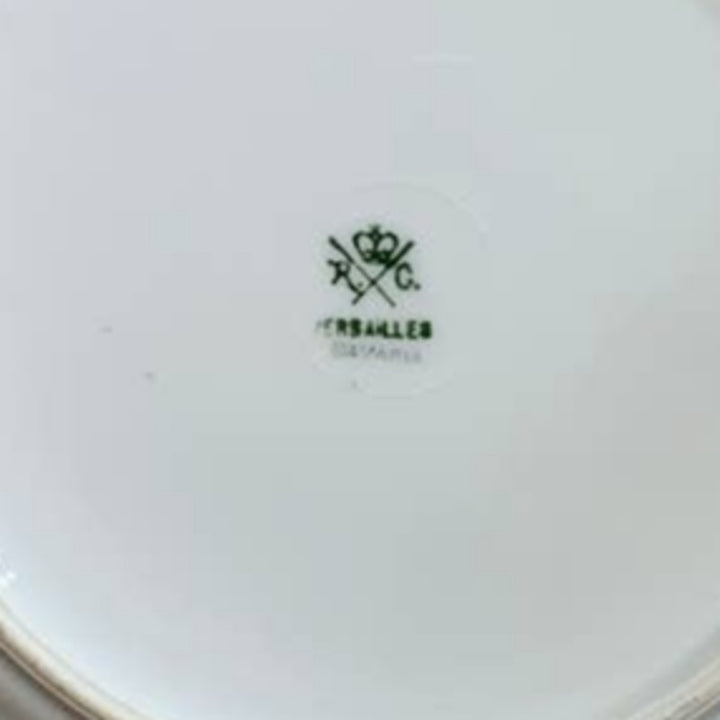 Vintage Versailles Bavaria Germany Porcelain Ceramic Berry Botanical Plate Dish